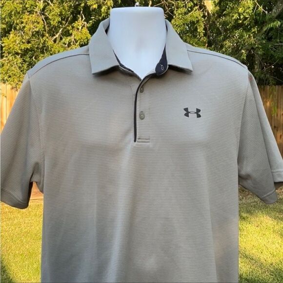 Take 50% OFF- Heat Gear Under Armour Men’s Polo, Size-L - Picture 3 of 7